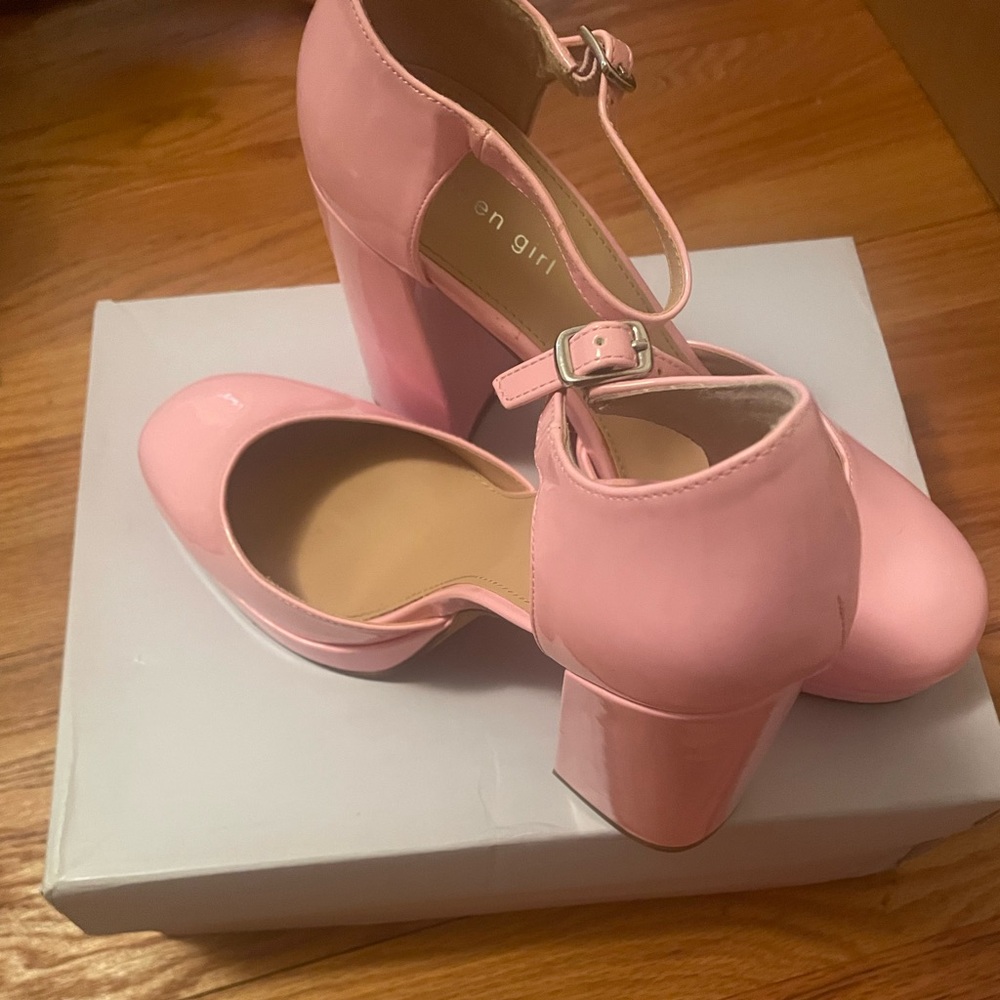 Madden girl pink heels
